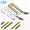 Factory price COB special car light U letter shape slim daytime running light