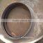 flat dish end flat tubeplate end with manhole for vessels