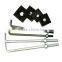 Natural color flange bolt