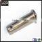 flat head pin bolt end with hole