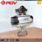 high pressure explosionproof welded pneumatic ball valve actuator in china