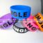 silicone wristband/wholesale silicone bracelet/glow silicone wrist band