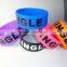 silicone wristband/wholesale silicone bracelet/glow silicone wrist band