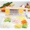 5 In 1 Multifunction Stainless Steel Zester Kitchen Carrot Vegetable Grater