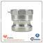 stainless steel shut off camlock quick coupling