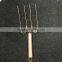 BBQ roast barbecue needles Skewers Metal handle Stainless steel Fork