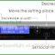 Touch screen Super functional 108w full spectrum led marine lights