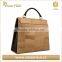 Natural vegan wood material portugal handbags cork bag