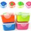 Wholesale Stock Rectangle double-deck Seal Lunch Box