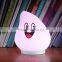 smile face happy toy children mood lamp silicone nigh light
