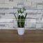 Table artificial mini saussurea flower bonsai for home and commercial decoration