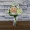 Artificial bouquet flowers silk flower bundle
