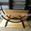wrought iron log rack