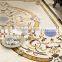 Luxury European Rococo Style Handmade Square Marble Medallion for Villa Floor Decoration BF12-04284c