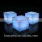 elegant led luminous sitting cubes, small plastic cubes