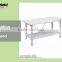 New modern design wood furniture TV stand with DVD storage rack