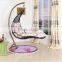 Rattan hanging chair/garden swing chairs /indoor swing chair with stand