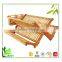 China Wholesale Custom Bamboo Roll-up Dish Drying Rack