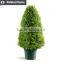 Chinese artificial topiary grass boxwood decorative tree for garden