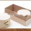 Natural paulownia wood tea box tea chest for sale