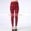 Wholesale Custom Printed Leggings 20 Colors Sexy Women Spandex Leggins Microfiber Flower Sexy Printed Floral Leggings