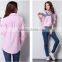 latest royal oxford fabric women shirt bright color oxford shirt