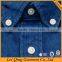 Long sleeve men cotton jean shirt denim shirt