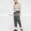 Comfy all cotton drop crotch fit easy drawstring waist womens harem pants