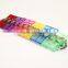 75 PCS colorful sewing binding plastic spring wonder clips-2.7x1.0cm
