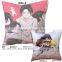 Good quality anime cartoon attack on titan fancy printed soft pillow
