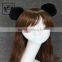 Fancy China Suppliers Accessoris Rabbit Fur Wholesale Pom Pom Headband For Ladies