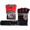 custom mma gloves Leather Gel Tech MMA 7oz Grappling Gloves Fight Boxing UFC Punch Bag