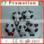 HI CE black small plastic plush toy sheep