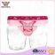 Butterfly print mature customized size soft ladies classic nylon panties