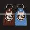 Factory made key chain leather