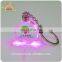 Novelty led glowing key ring,led flashing keychain,Multicolor LED light keychain