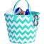 Drawstring beach tote bag with full printed