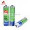 Customized tall round insecticide spray aerosol empty can