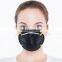 Custom made Logo Reusable Anti Dust Black Non Woven Mouth and Nose Filter mining dust Mask