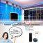 App controlled full kit music sync voice control google home Alexa Tuya 5050 5M 10M wifi bluetooth smart RGB LED strip Light