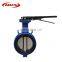 ductile cast iron long stem 110mm jis 5k butterfly valve