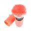 Orange beauty fashion makeup brush holder human hair makeup brush private label makeup brush