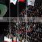 Automatic Raise Flag Pole for Sport Games