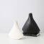 Simple Shell Soft Hand Made Ceramic Vase Decoration Art For Showroom Hotel Reception