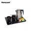 Melamine Tray for Hotel Cordless Stainless Steel Electric Kettle