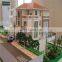 Miniature house model with led light , 1:25 scale villa house model