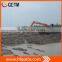 Building bunds, flood prevention and land reclamation marsh buggy