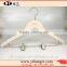 White Thin Flat Wooden Hanger Garment Hanger Supplier's Choice