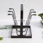 Japanese Iron Six Cup Holder Water Cup Rack, Creative Metal Glass Cup Holder, Kitchen Cup Holder B801191