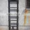 3.85m Telescopic ladder with black color surface